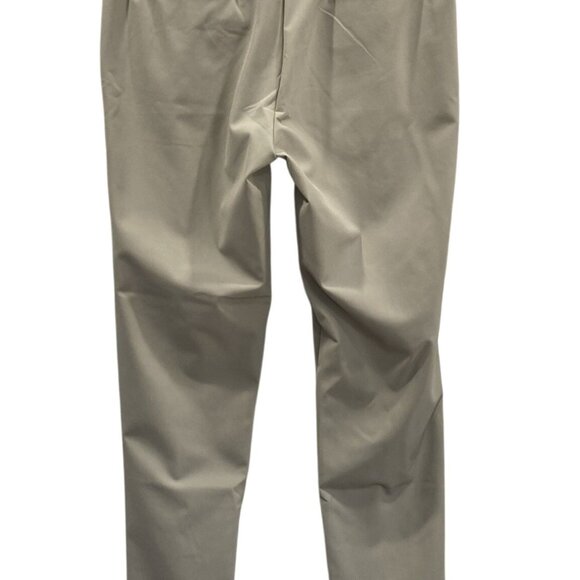 Icon Amsterdam Pants Mens 36 Gray Tech Trousers Deep Stone Golf Business Casual - Picture 2 of 8